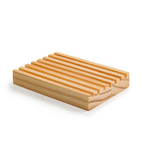 Natural Wood Soap Deck- Solid Grooves